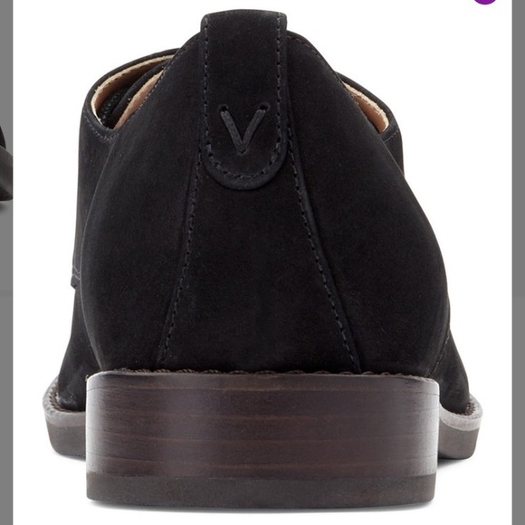 Like New - Vionic Weslyn Leather Oxfords - black size 6.5 - Picture 2 of 7